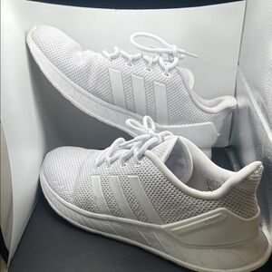 Men’s adidas White Questar  flow NXT Knit Athletic Sneakers size 12
